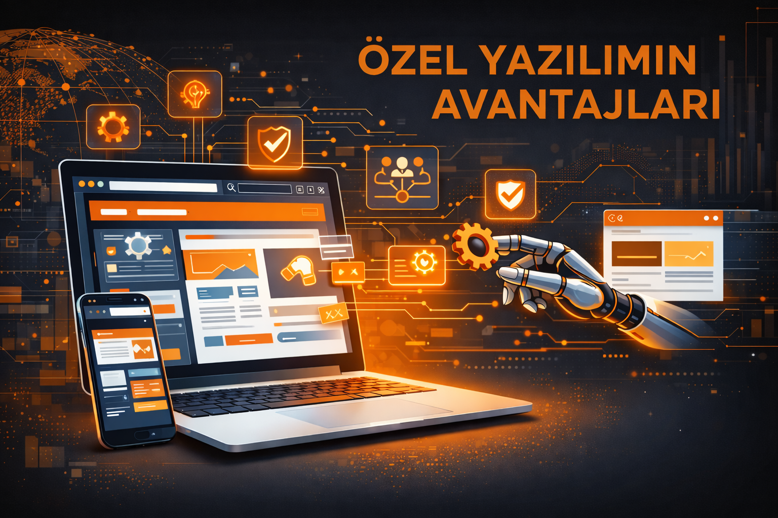 Özel Yazılımın Avantajları